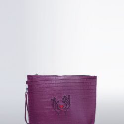 Kayla Leather Pouch –