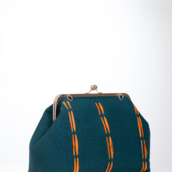 Mila Aso Oke Kisslock Clutch