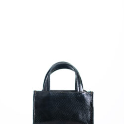 Ella Micro Tote – Obsidian Green