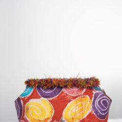 Nadira Adire Clutch - Orange
