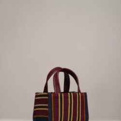 Ella Micro Tote in Aso Oke