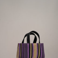 Ella Micro Tote in Aso Oke
