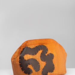 Lima Micro Clutch Bag - Rich Orange