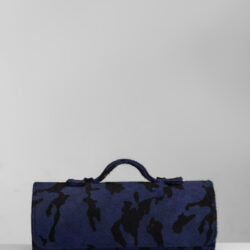 Julia Fold Classic Bag - Navy Blue
