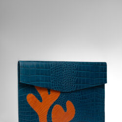 Emma Envelope Clutch – Large in Teal