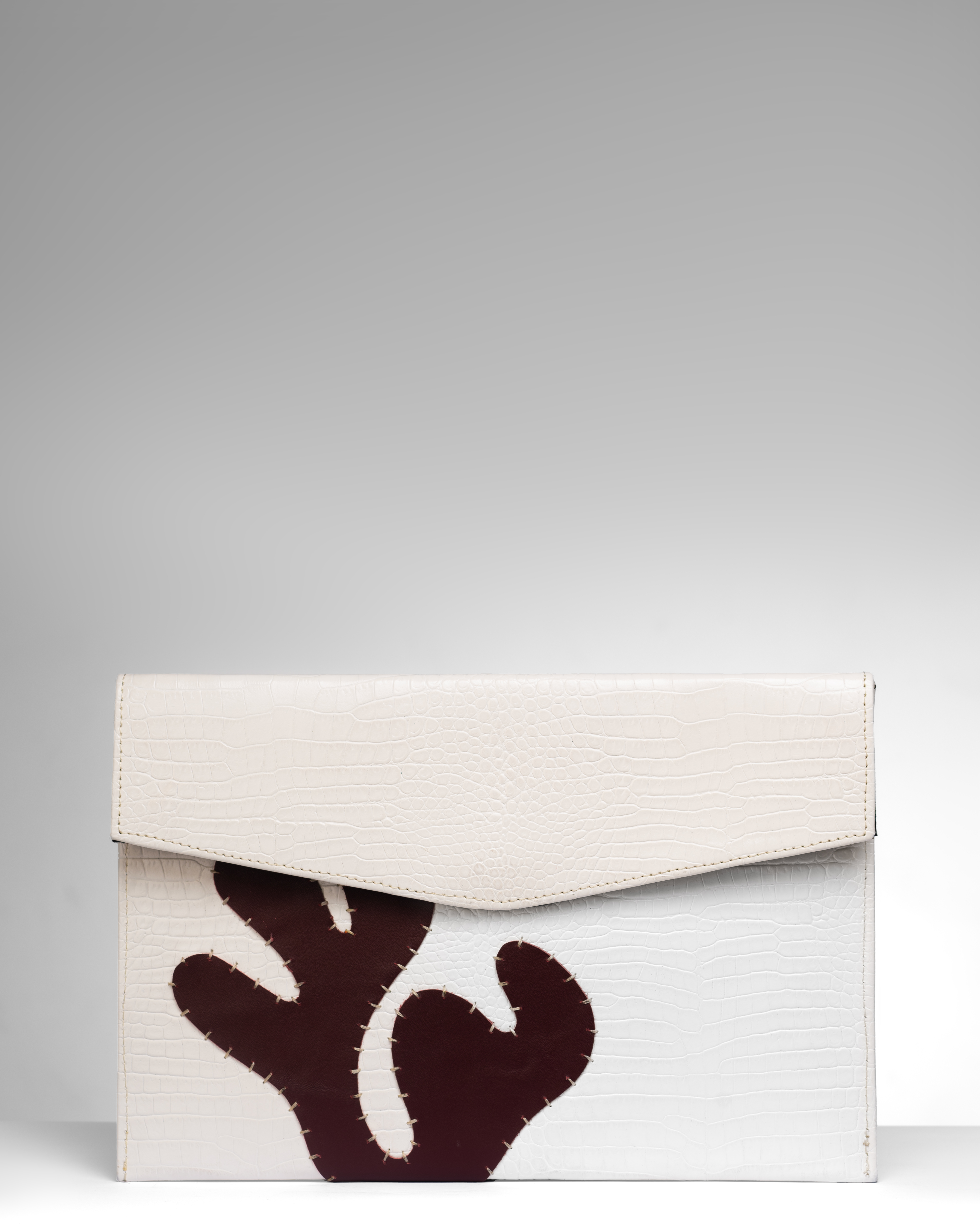 Emma Envelope Clutch – White Emma Envelope Clutch – White
