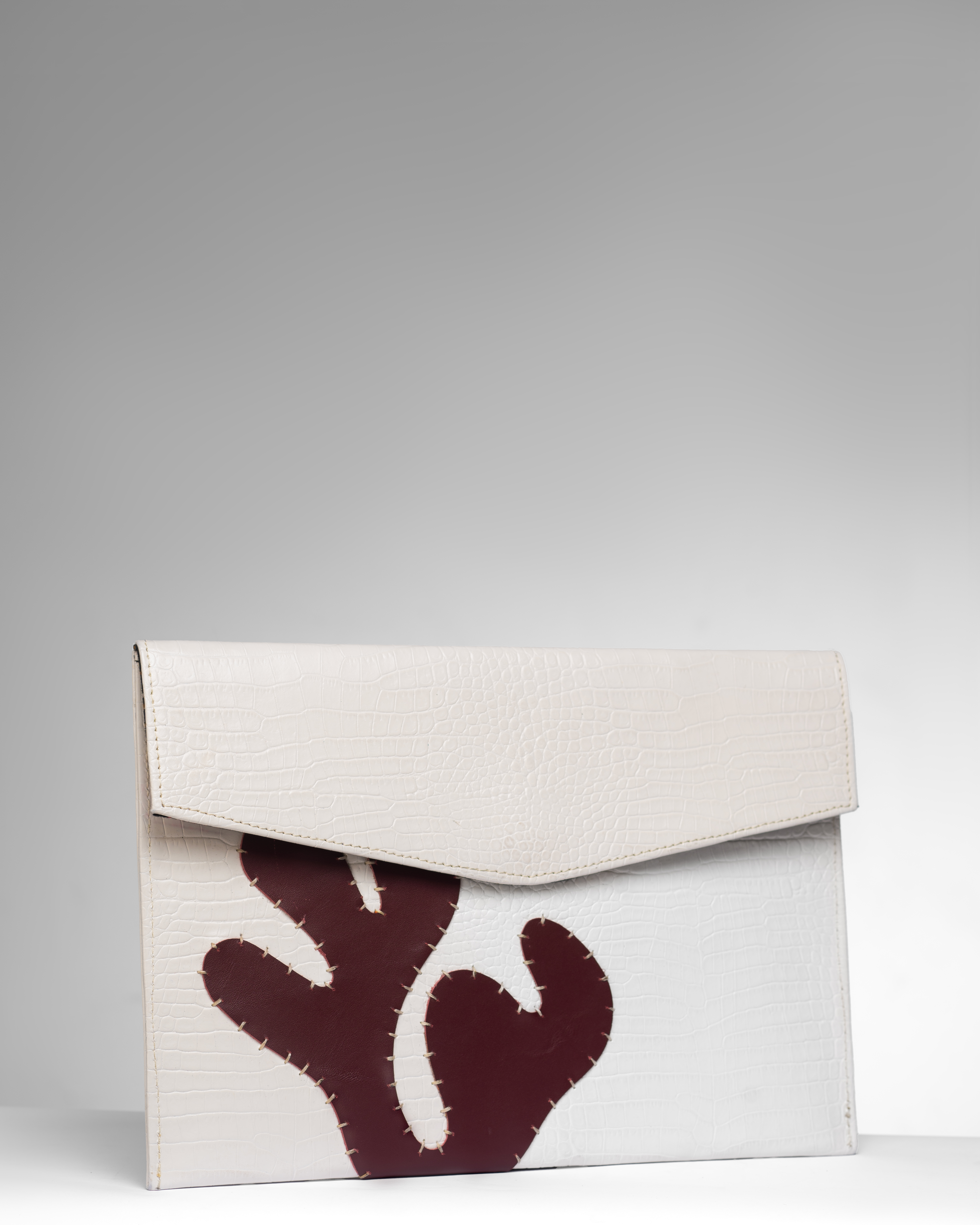Emma Envelope Clutch – White Emma Envelope Clutch – White