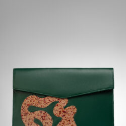 Emma Envelope Clutch – Large in Green