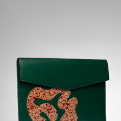 Emma Envelope Clutch – Large in Green