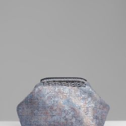 The Lima Clutch – Metallic Leather