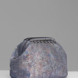 The Lima Clutch – Metallic Leather