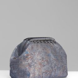 The Lima Clutch – Metallic Leather