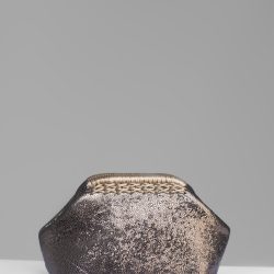 The Lima Clutch – Metallic Leather
