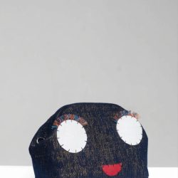 Lima Mini Clutch Bag – Blue Denim